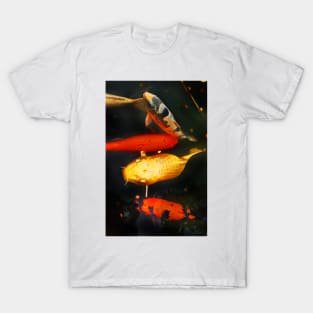 golden pond koi T-Shirt